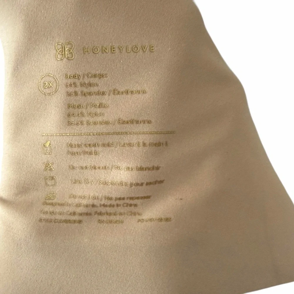 Honeylove Crossover Bra Black 2X Wireless Comfy Comfort - Picture 3 of 3